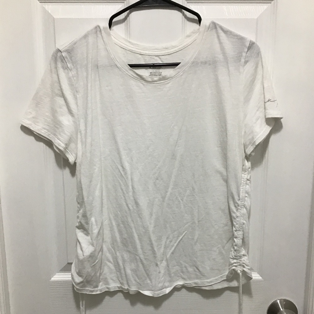 White Crop VS Pink Top